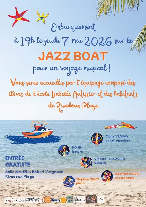Embarquez pour le JAZZ BOAT !