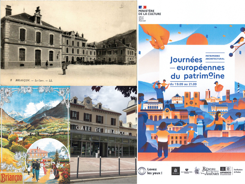 - © Service du Patrimoine - Ville de Briançon Journées européennes du patrimoine - Conférence - 'L'arrivée du train à briançon en 1884'_Briançon - © Service du Patrimoine - Ville de Briançon