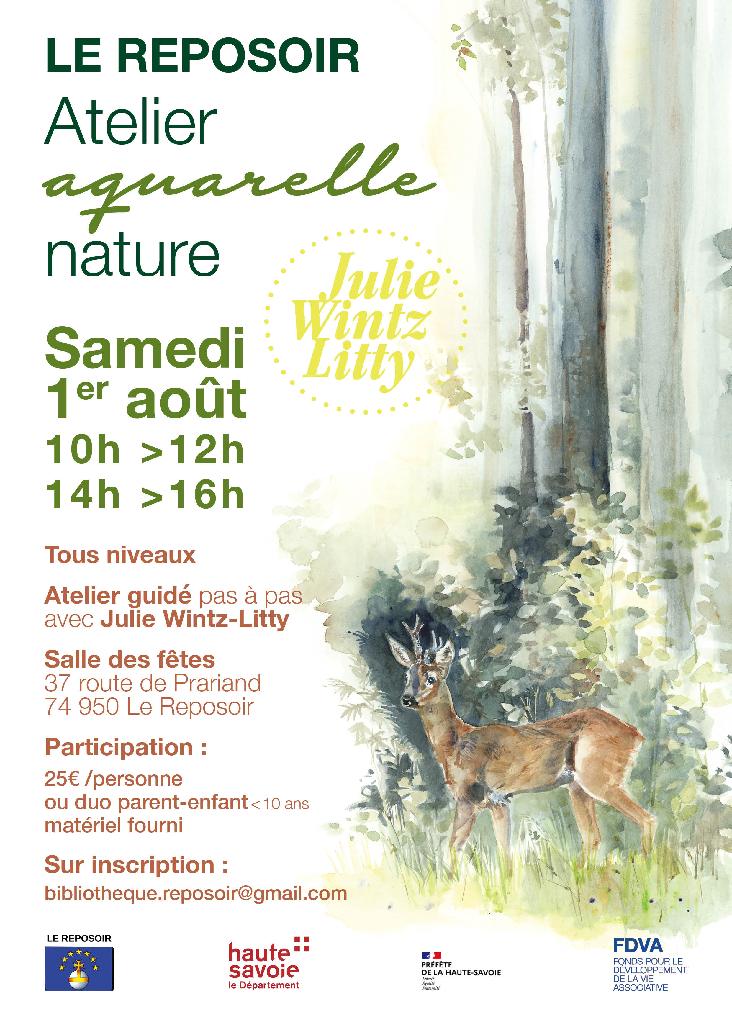 Aquarelle nature