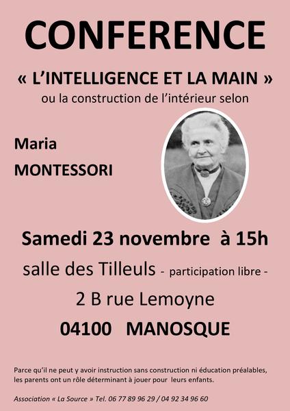 Conférence "L