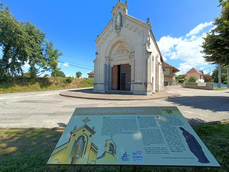 La Chapelle de Pigneux sur le Chemin de St Jacques de Compostelle_Saint-Genix-les-Villages