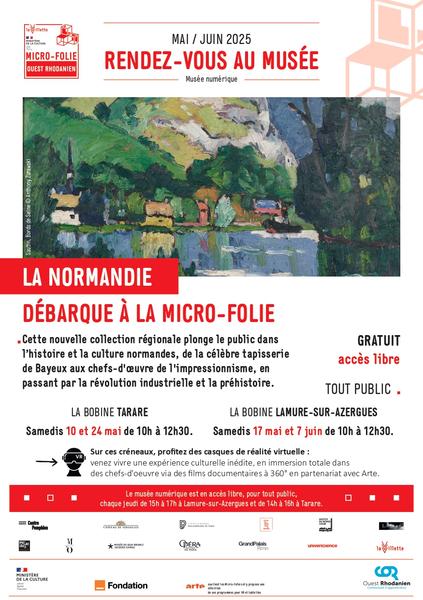 Les rendez-vous au musée : La Normandie débarque à la Micro-Folie !