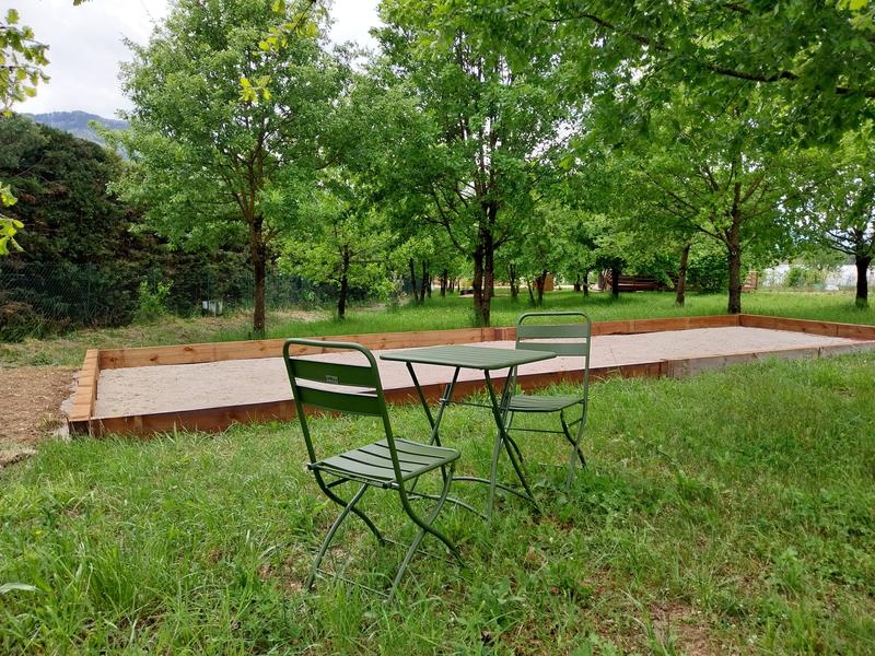 Terrain de pétanque