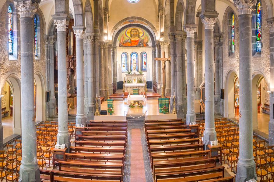 Intérieur Santuaire Notre dame de la Salette