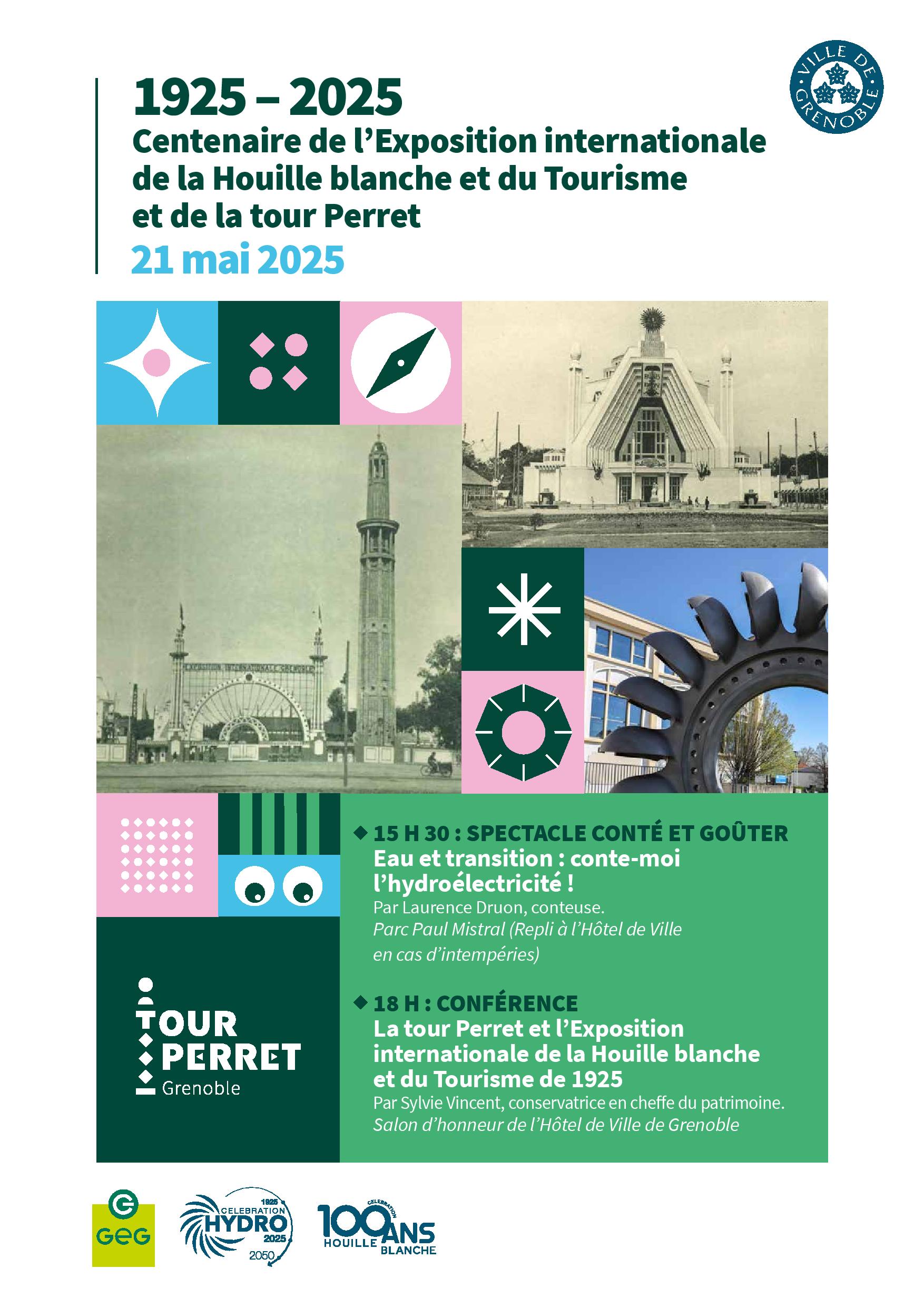 1925 – 2025 Centenaire de l’Exposition internationale de la Houille blanche et …