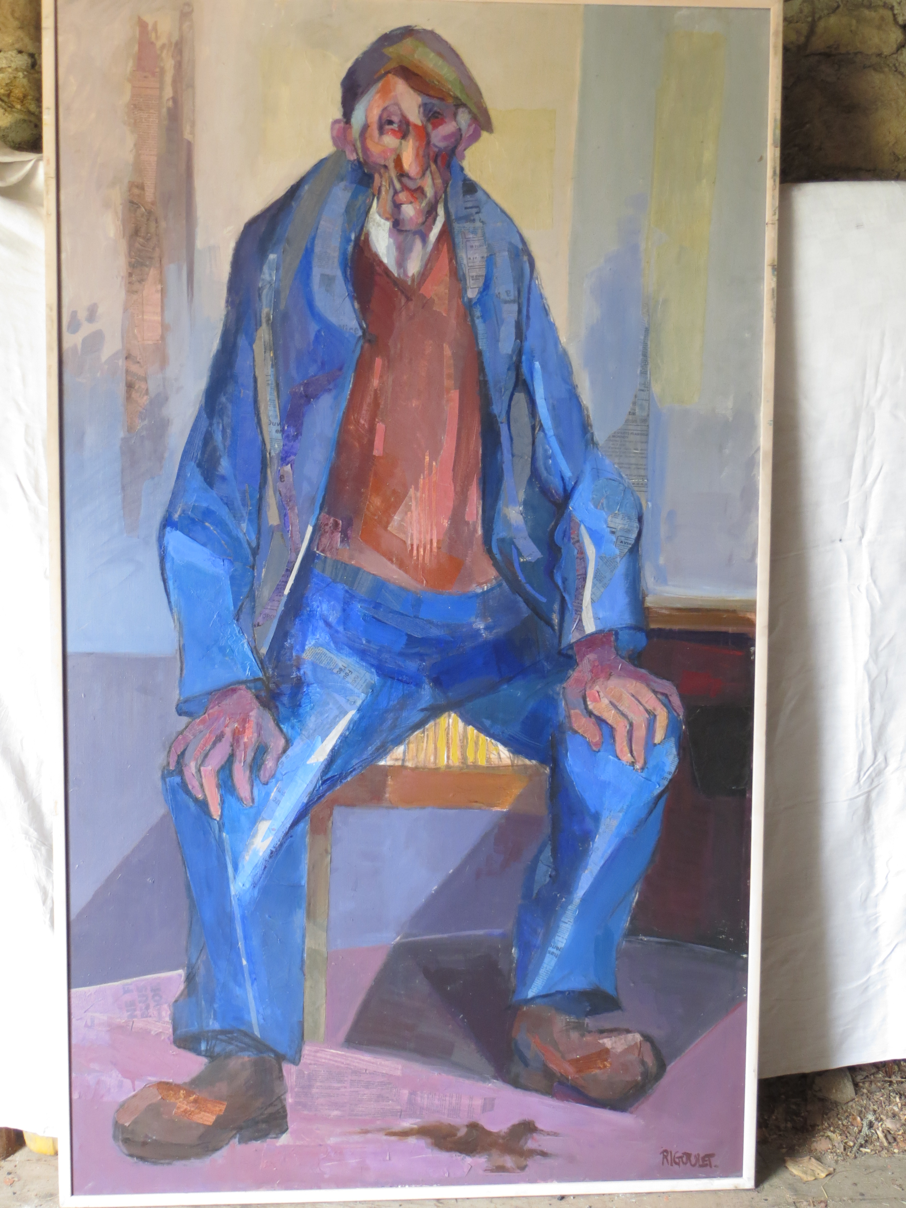 Exposition des tableaux de Paul Rigoulet