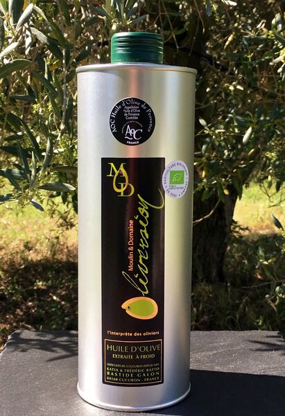 Huile d'olive AOP bio 1 L