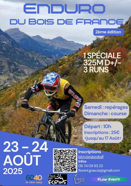 Enduro du Bois de France > course de VTT_L'Argentière-la-Bessée