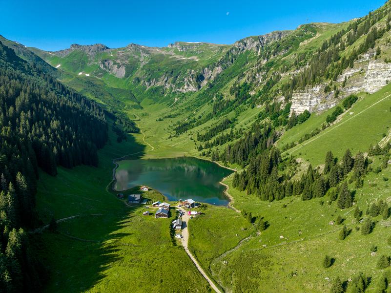 Itinéraire pédestre : lac de Gers depuis Lédedian_Samoëns
