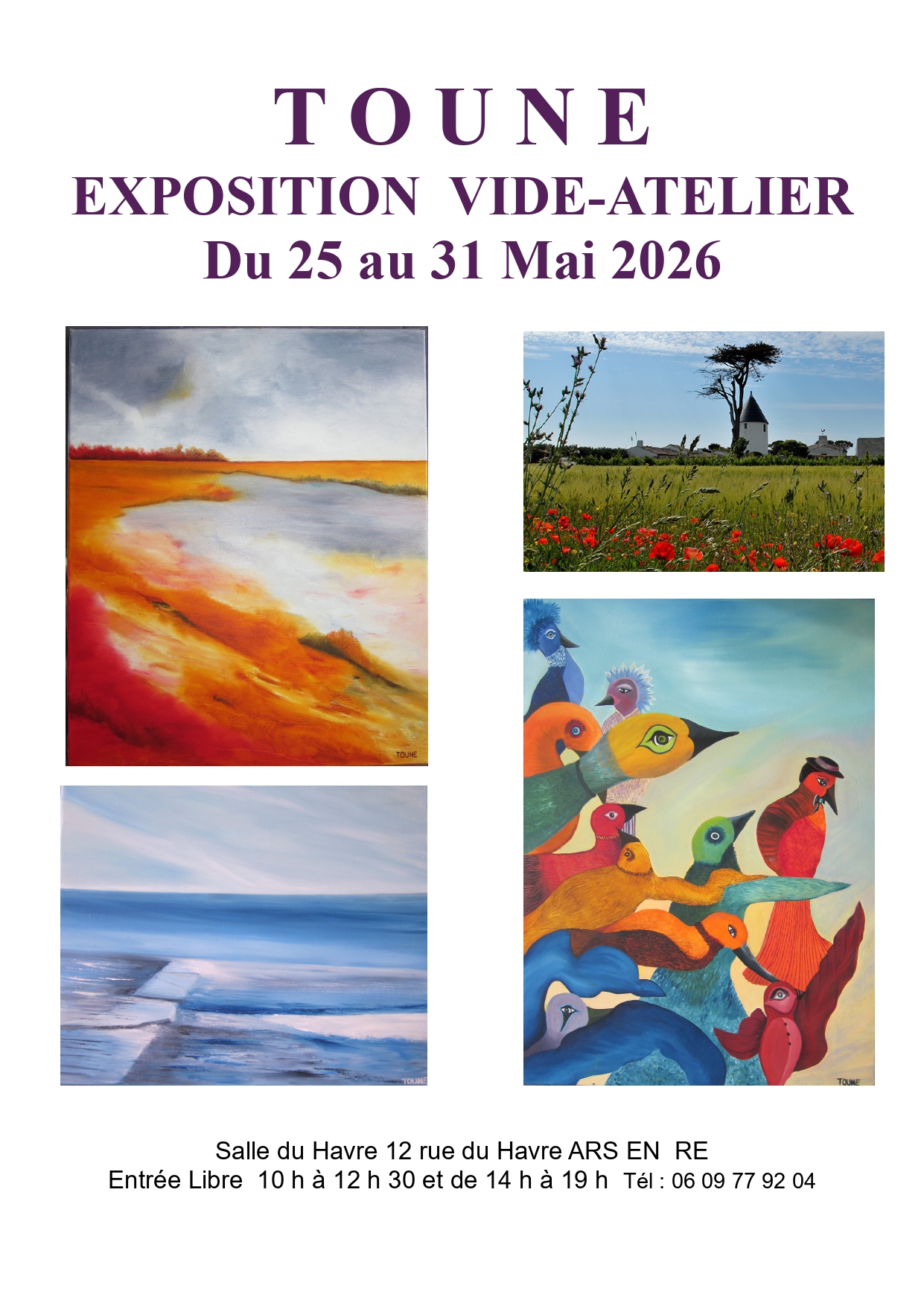 Exposition Laurence Lefeuvre Deflorenne  - Peintures