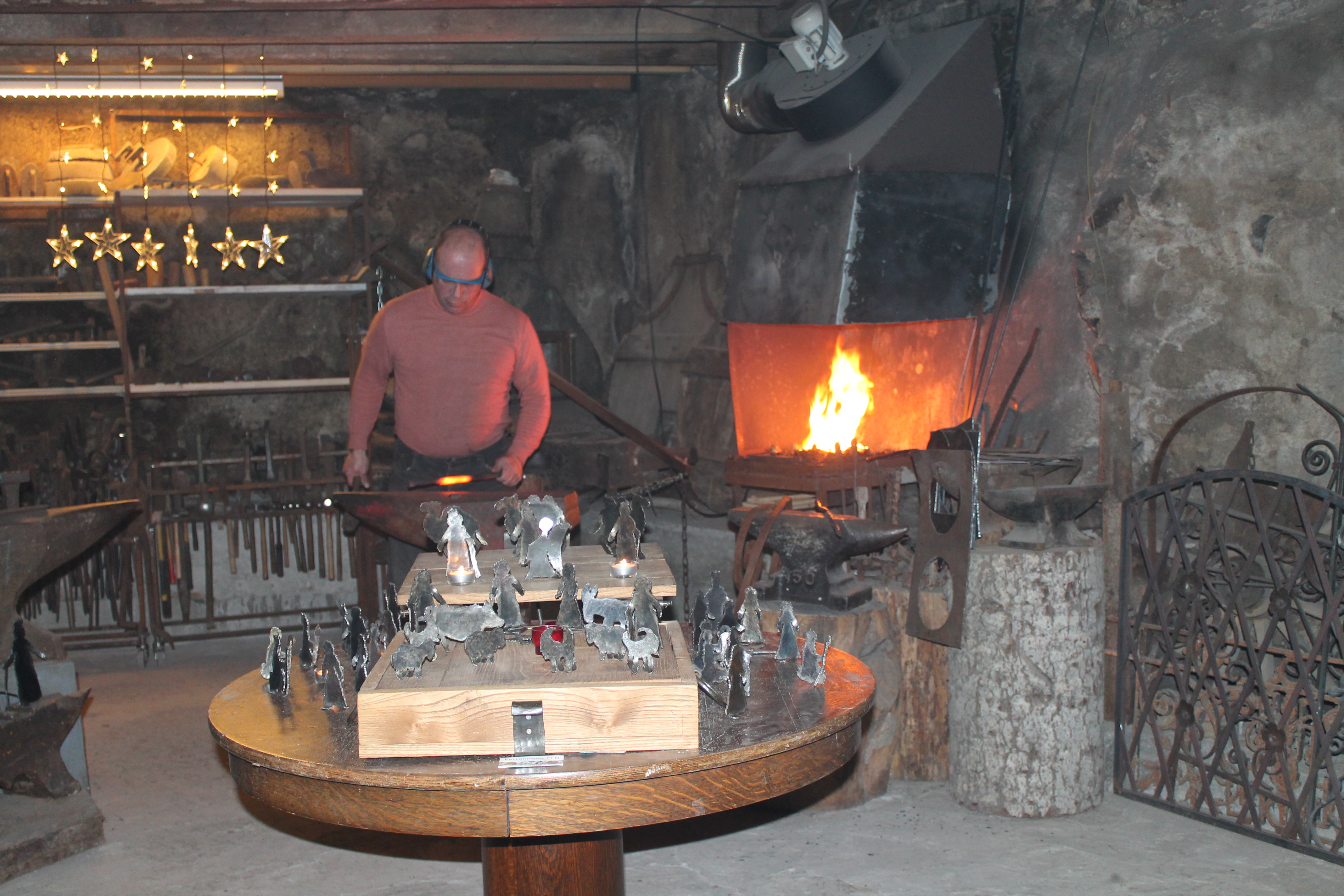 Visite de la forge du Luguet