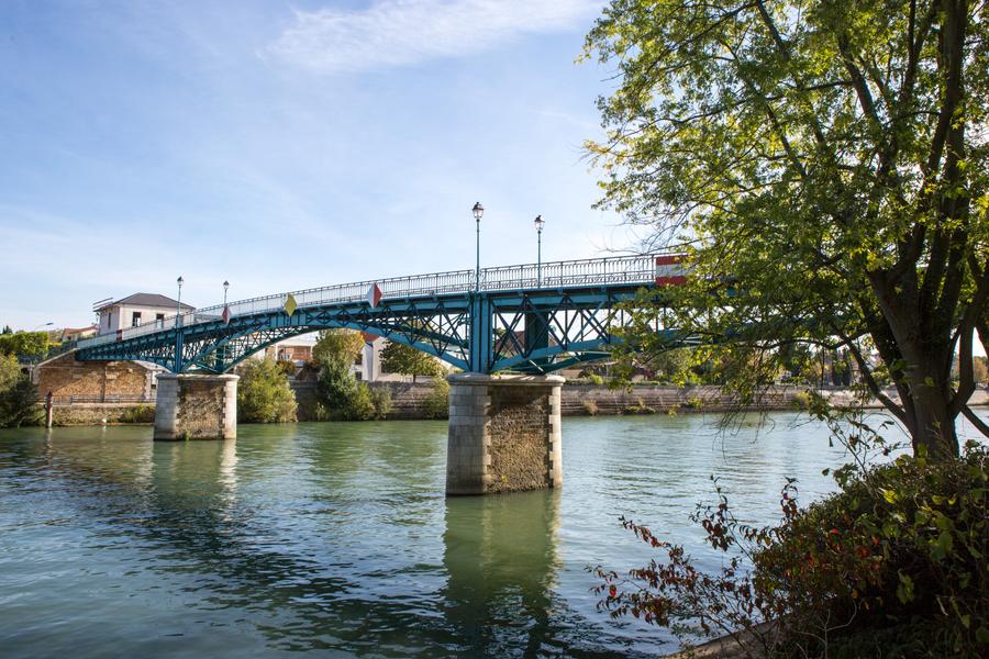 La passerelle de Bry au Perreux 