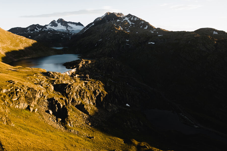 Les Trois lacs et glacier de Saint Sorlin