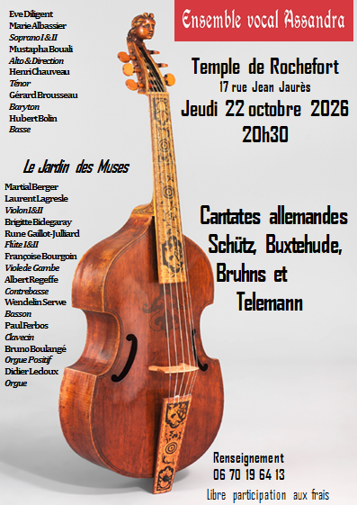 Concert de musique baroque allemande