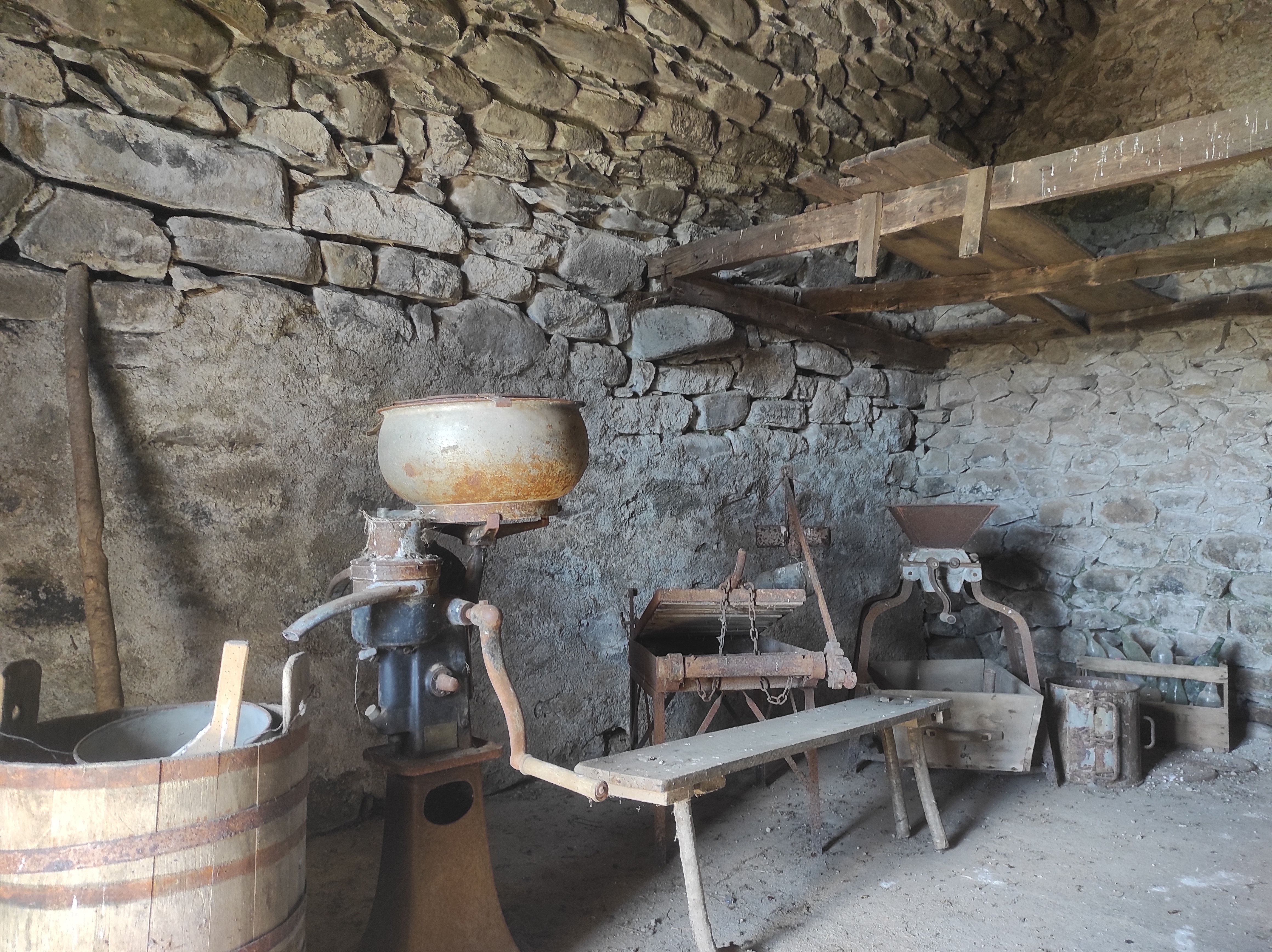 Visite d'un buron à Pailherols