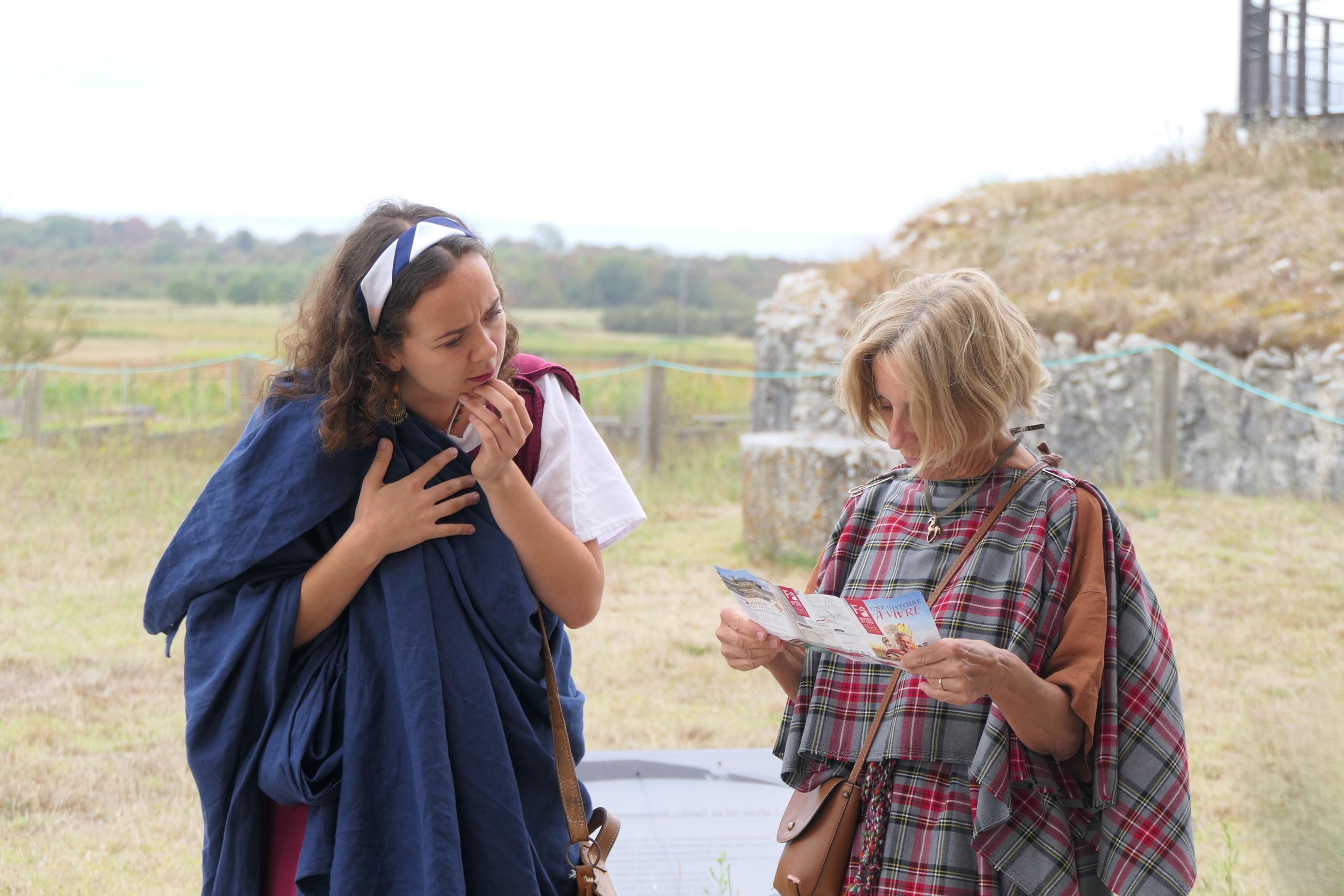Visite guidée familiale avec Julia et Flavia