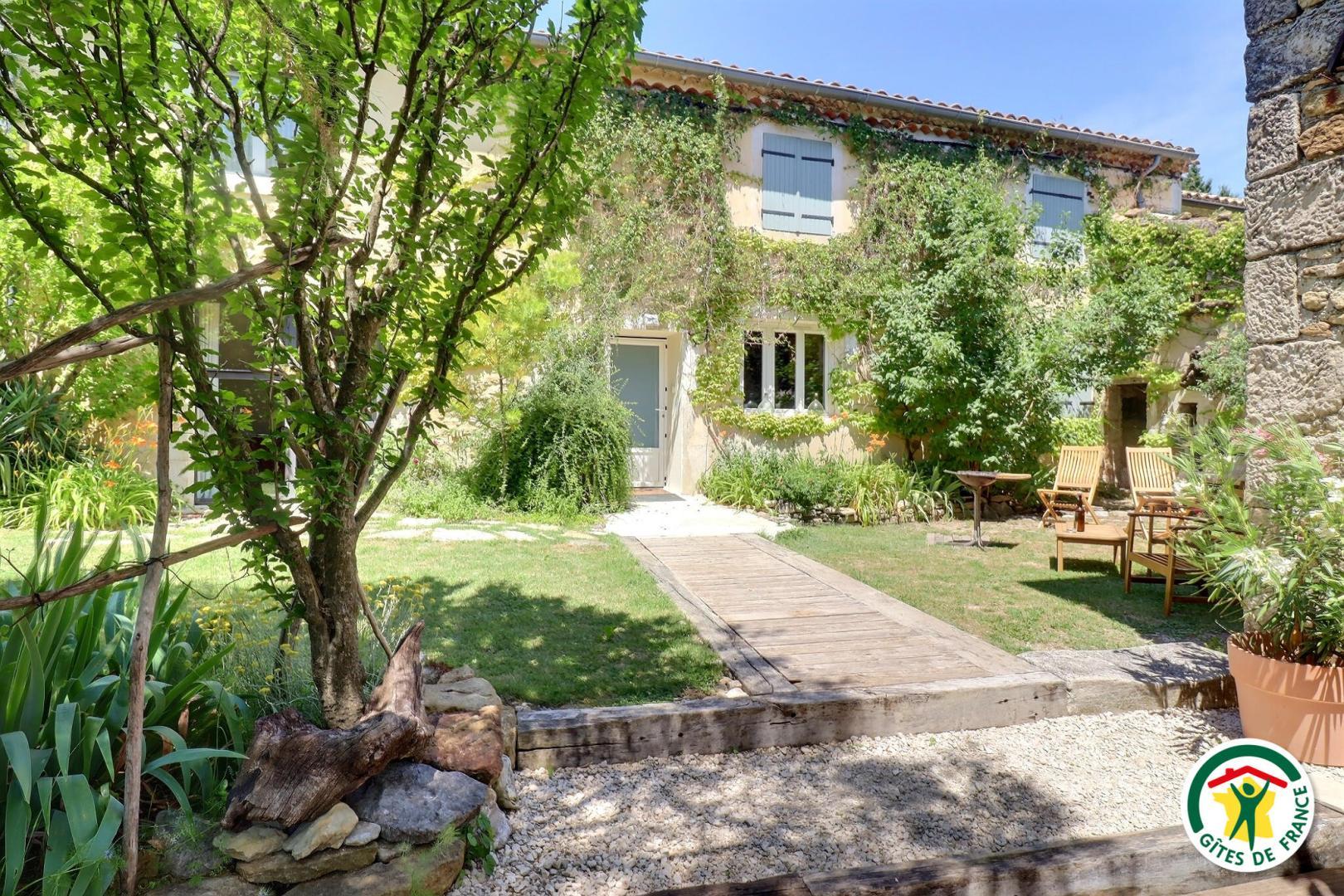 Vue extérieure du gîte