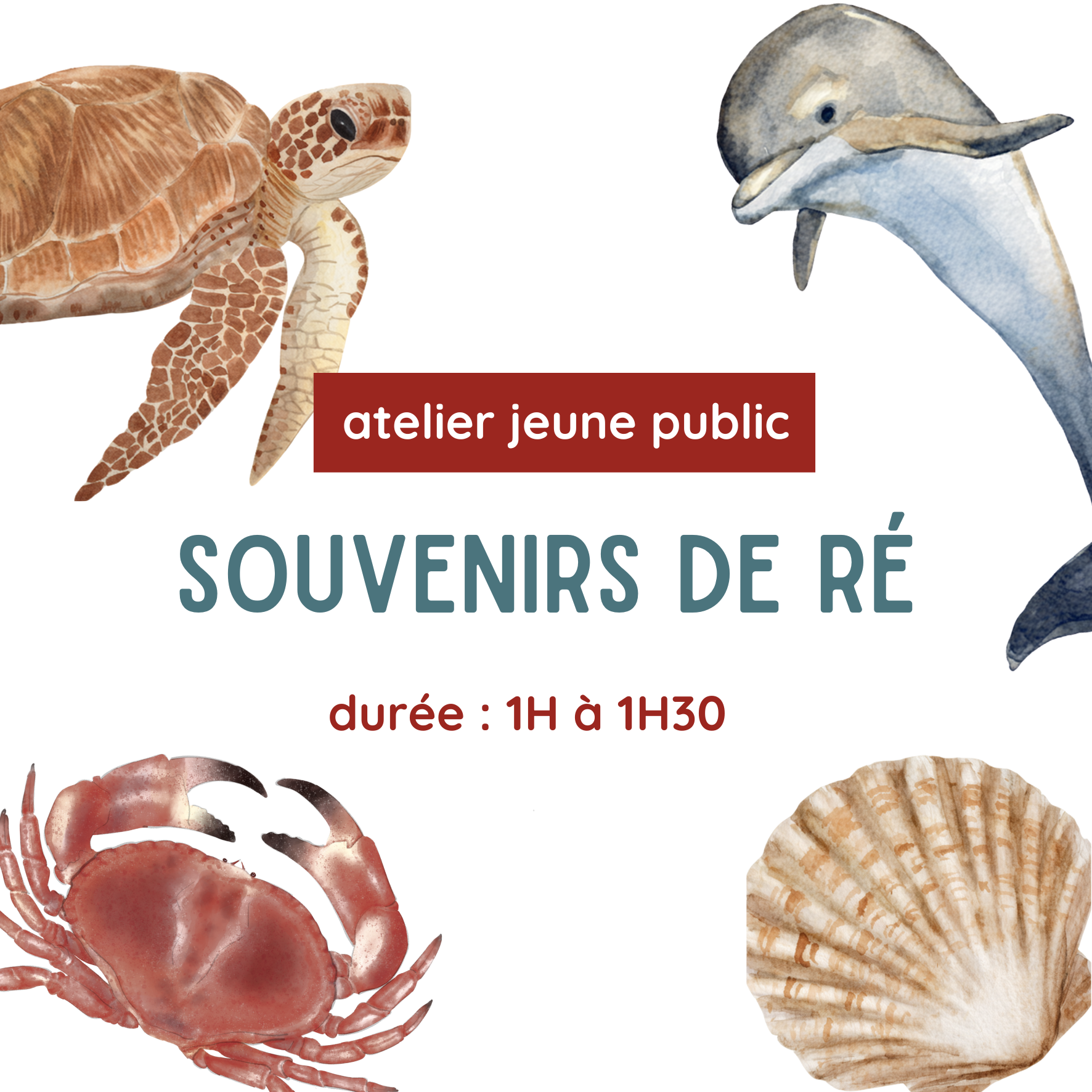 Atelier Jeune Public : Souvenir de Ré