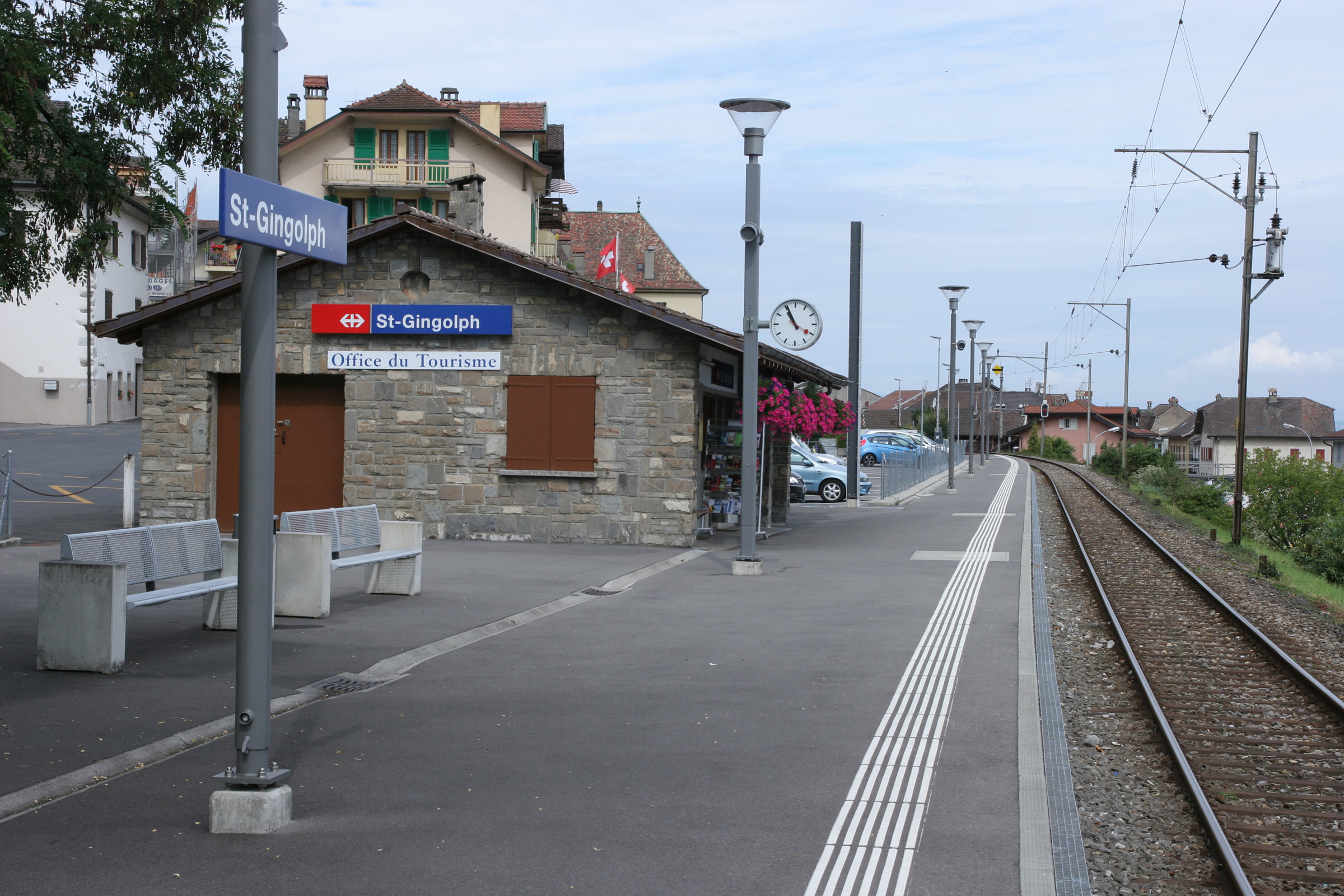 Gare CFF de Saint-Gingolph (Suisse)