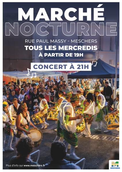 Marché nocturne de Meschers