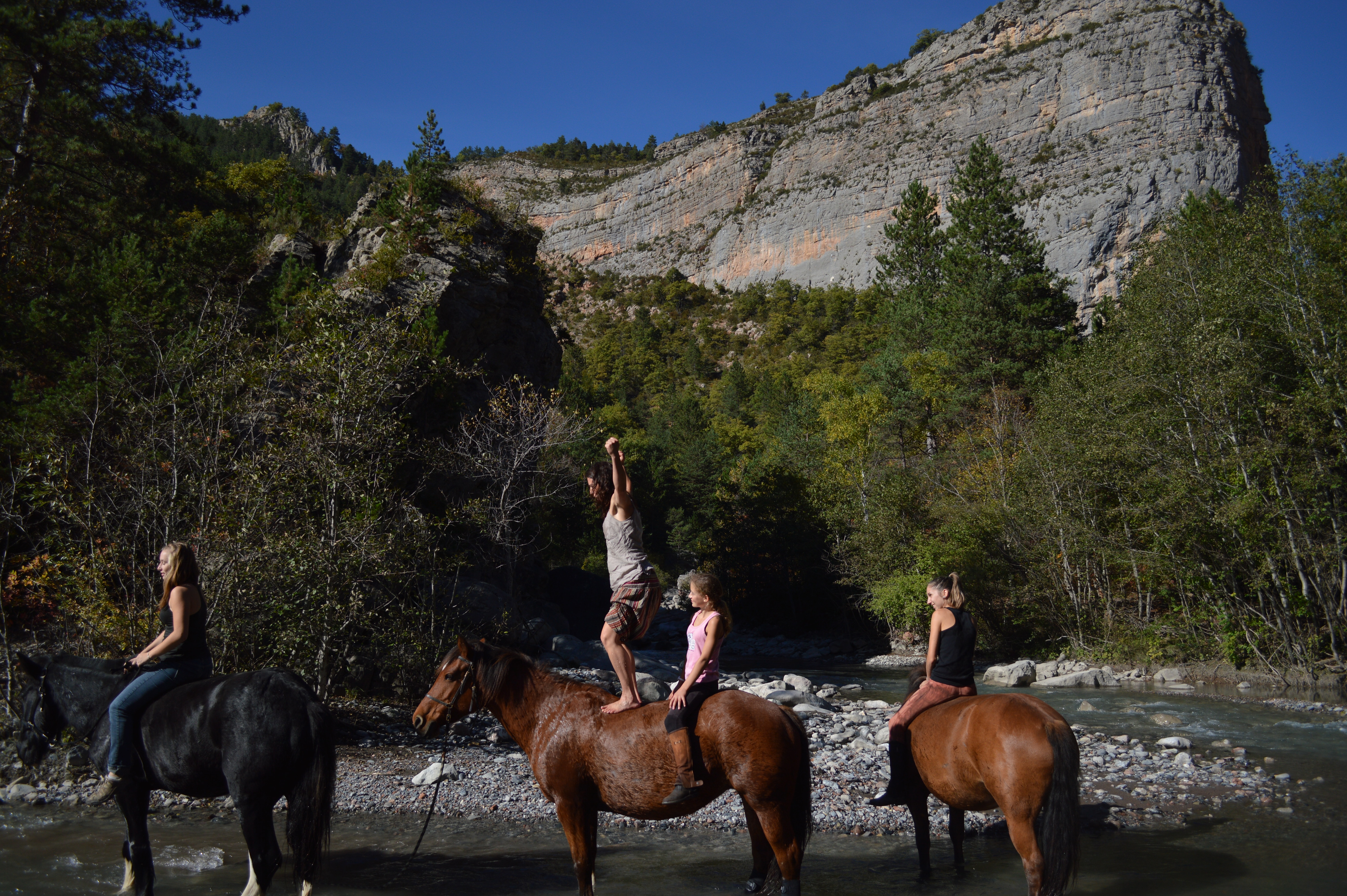Randonnée à cheval