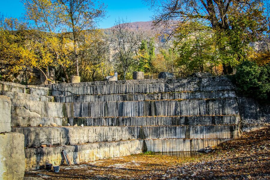 Carrière des Meules à Villebois