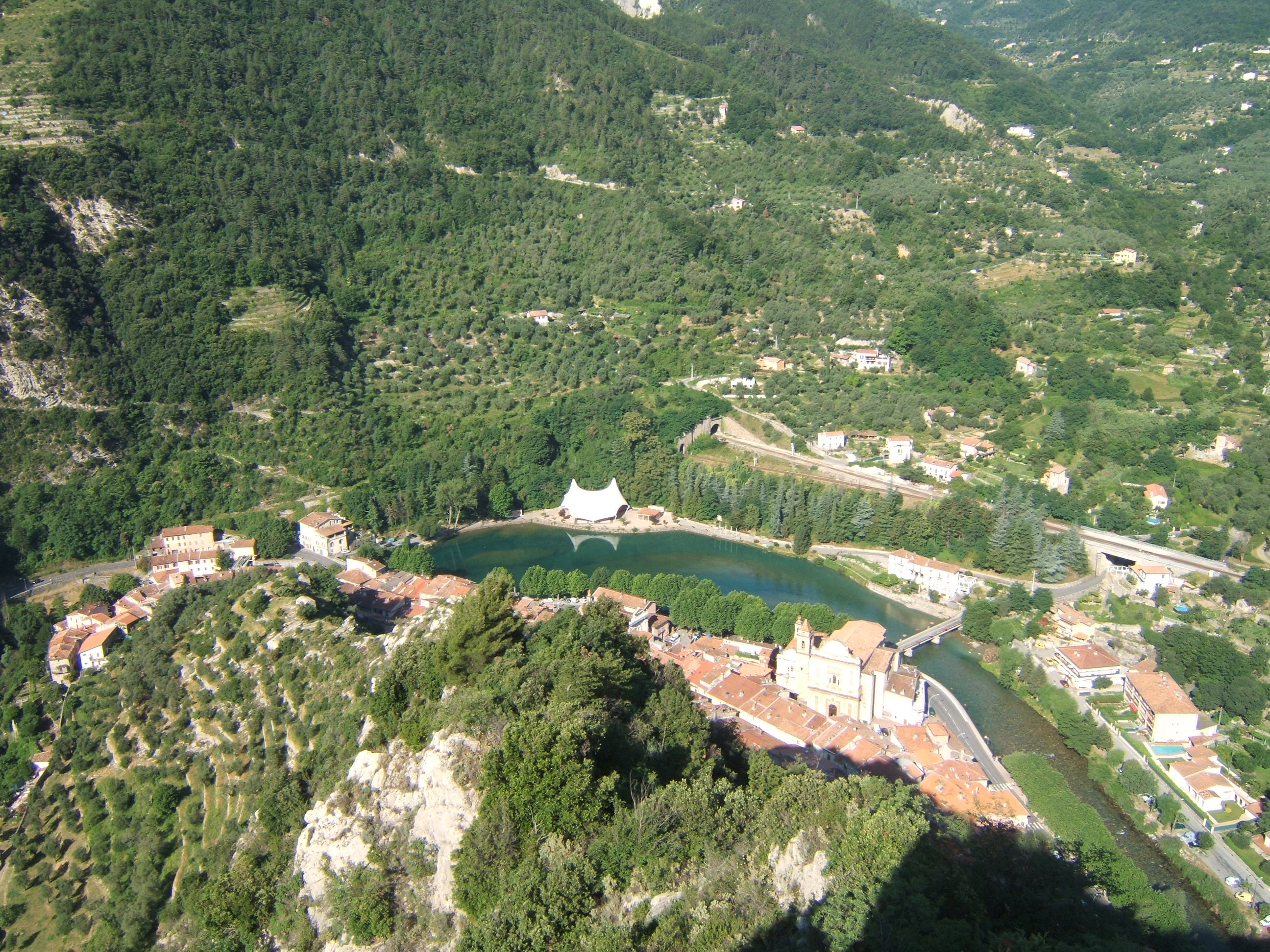 Hiking in the Pine Forest Loop Breil sur Roya Menton Riviera