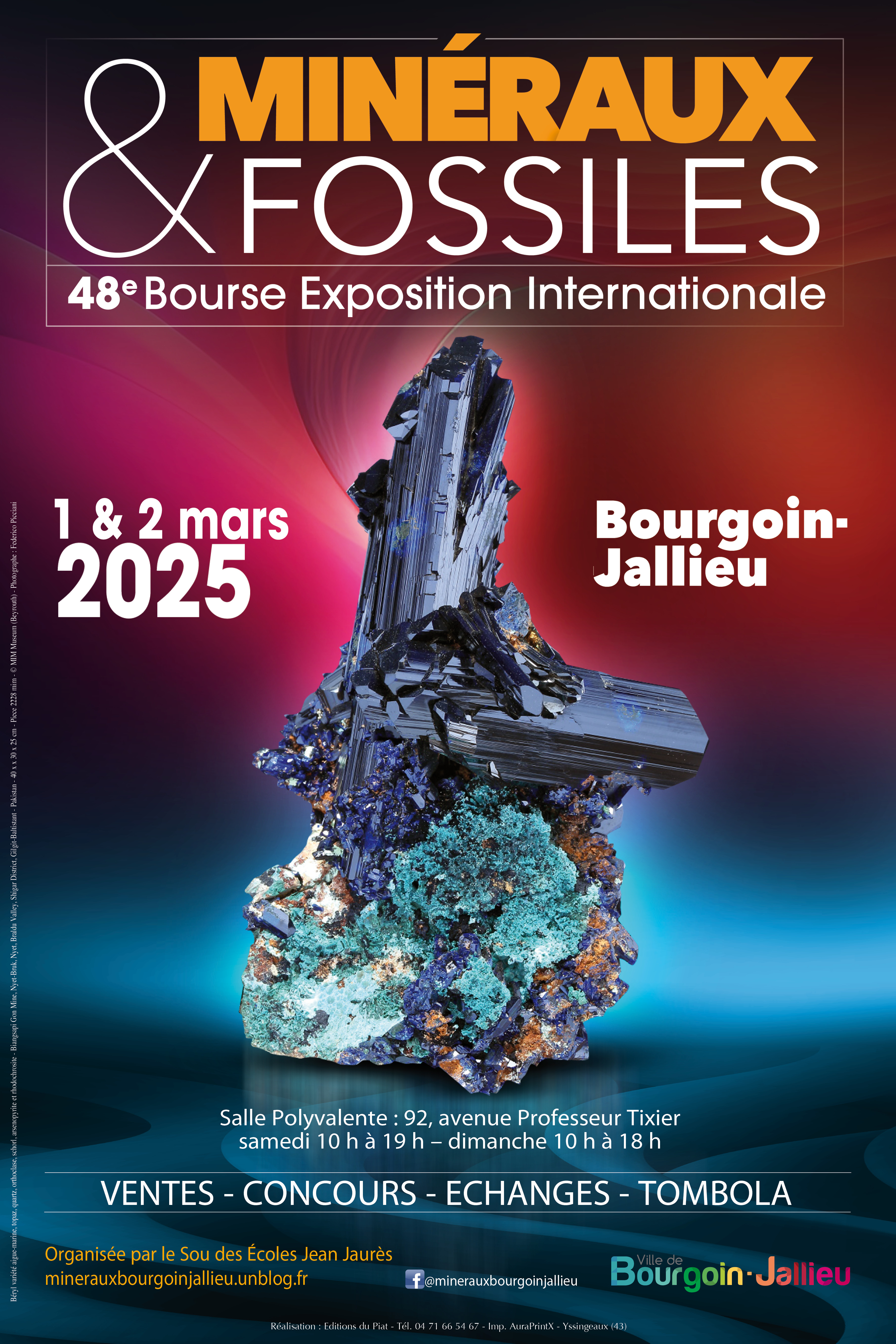 Exposition internationale de Minéraux et Fossiles