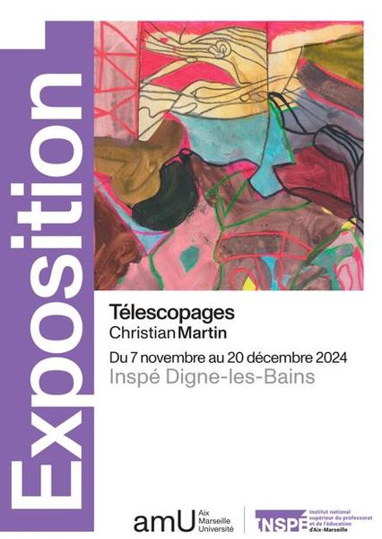 Exposition : Télescopages Du 7 nov au 20 déc 2024