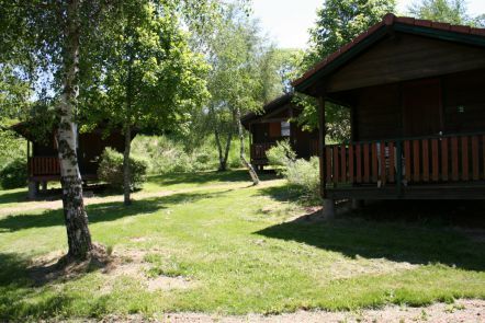 Camping Le Saint-Eloy : Cabanes en bois (de 2 à 5 pers.)