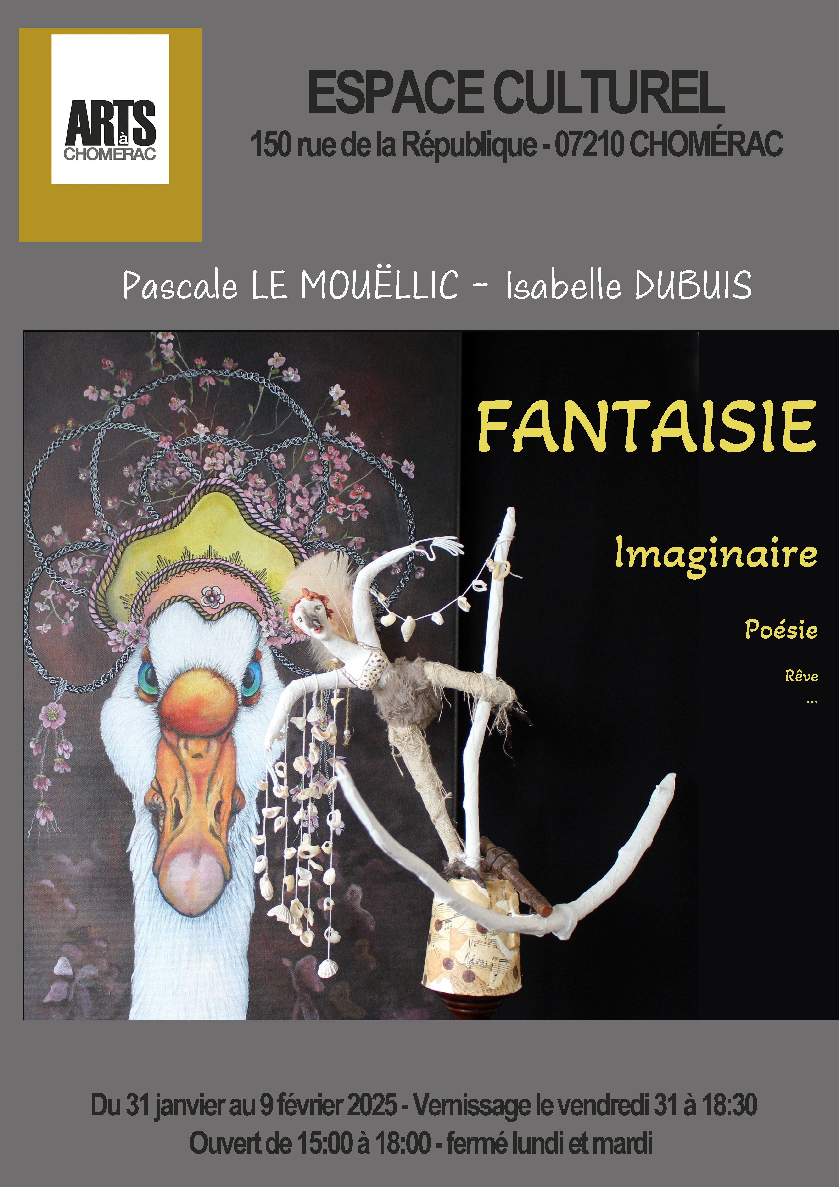 Events…Put it in your diary : Exposition : Fantaisie