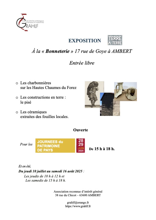 Exposition « Terre à terre » // Ambert