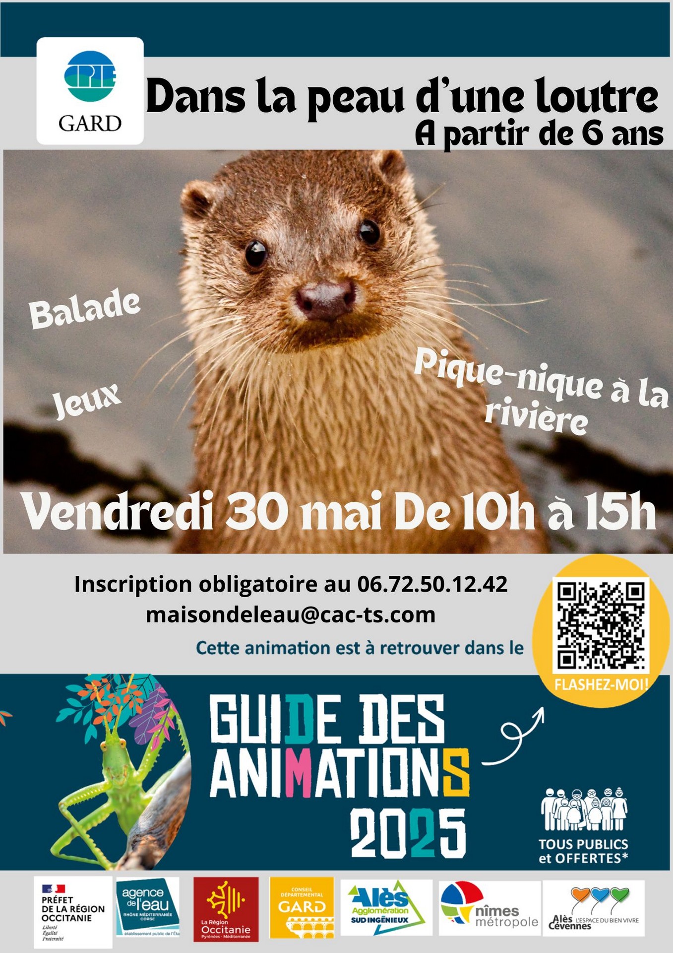 Dans la peau d'une loutre_Les Plantiers
