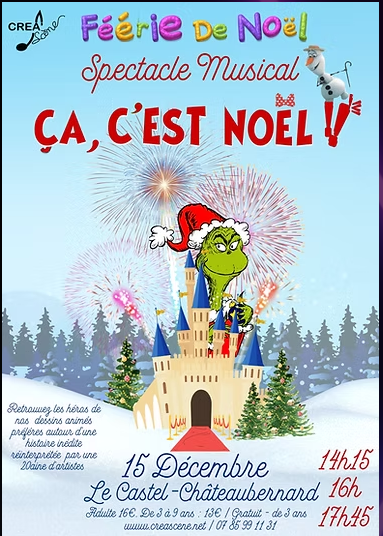 Spectacle Musical Féérie de noel