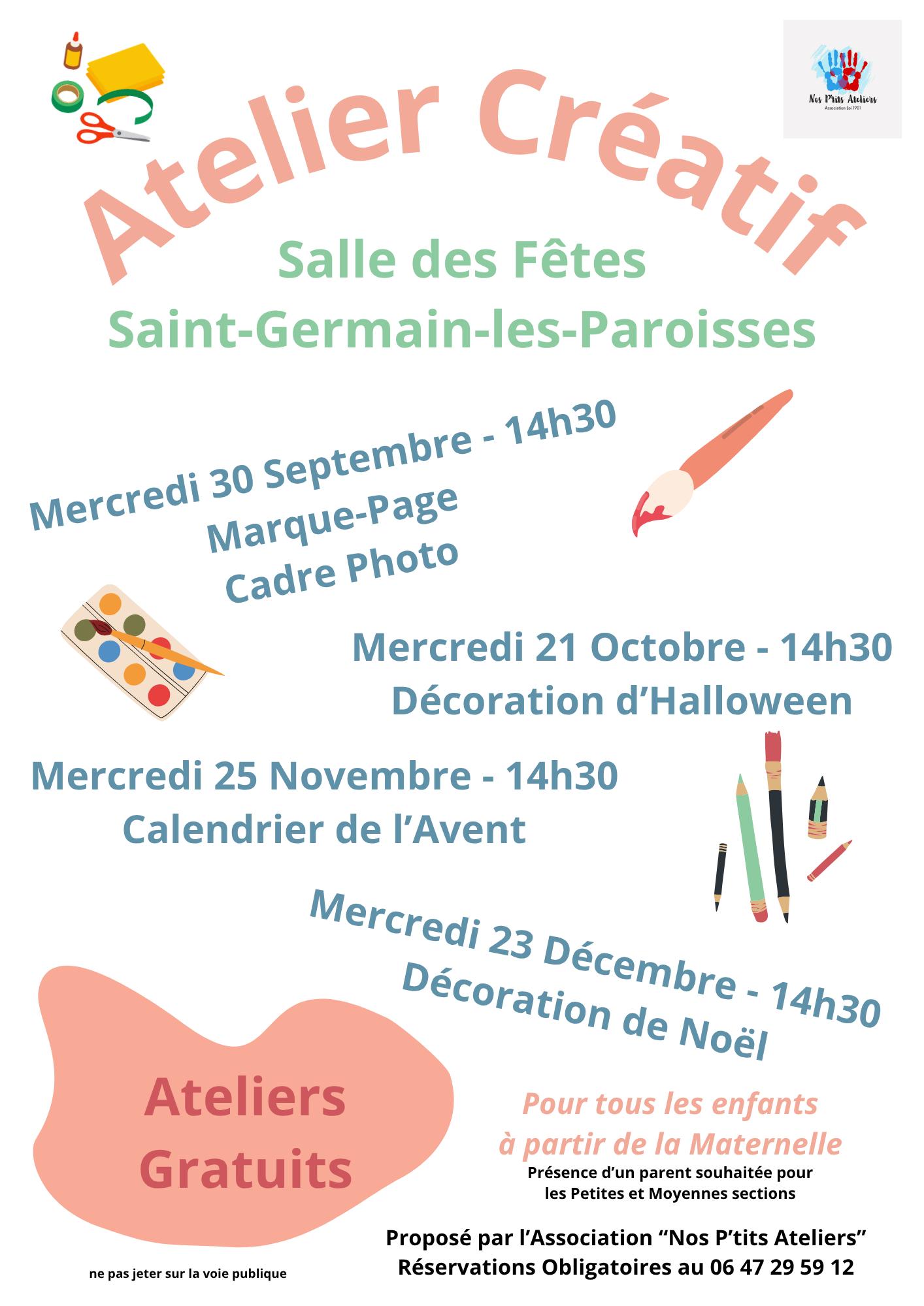 Atelier créatif