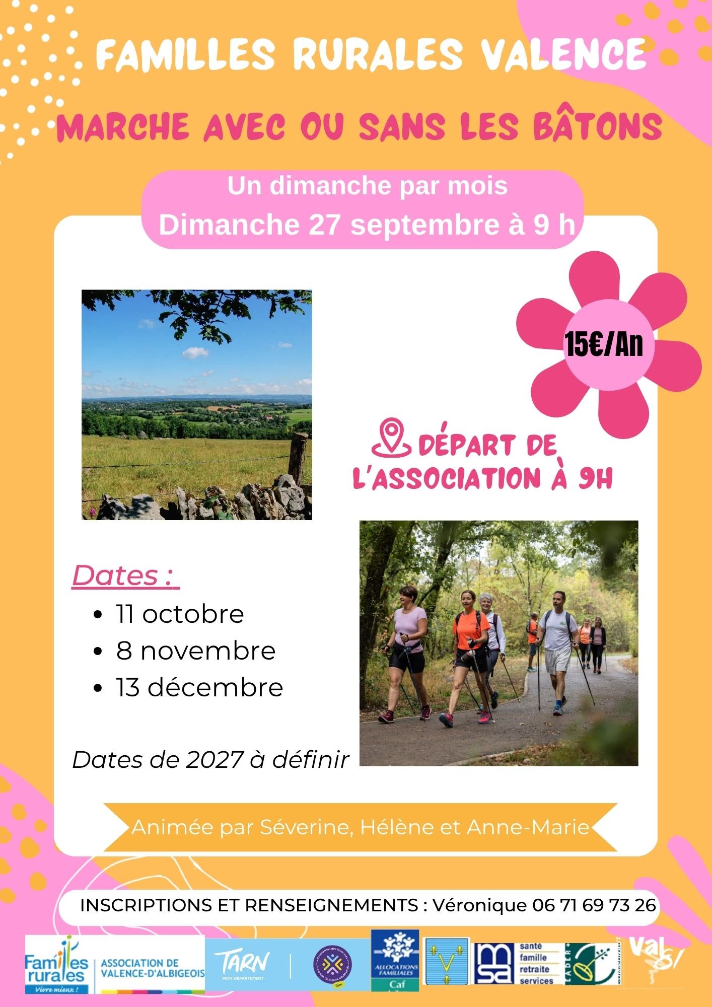 Marche avec ou sans bâton_Valence-d'Albigeois