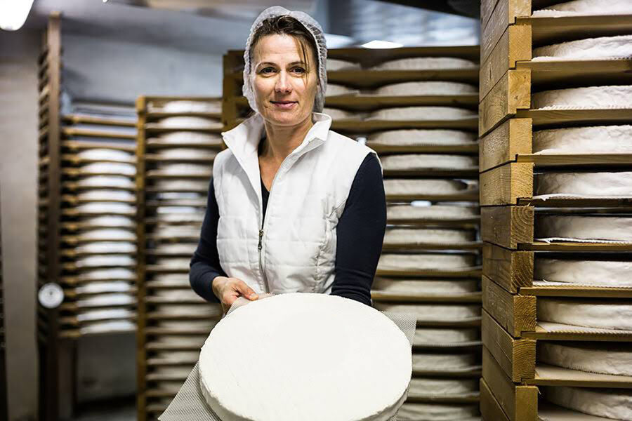 Isabelle Hedin Fromagerie Ganot
