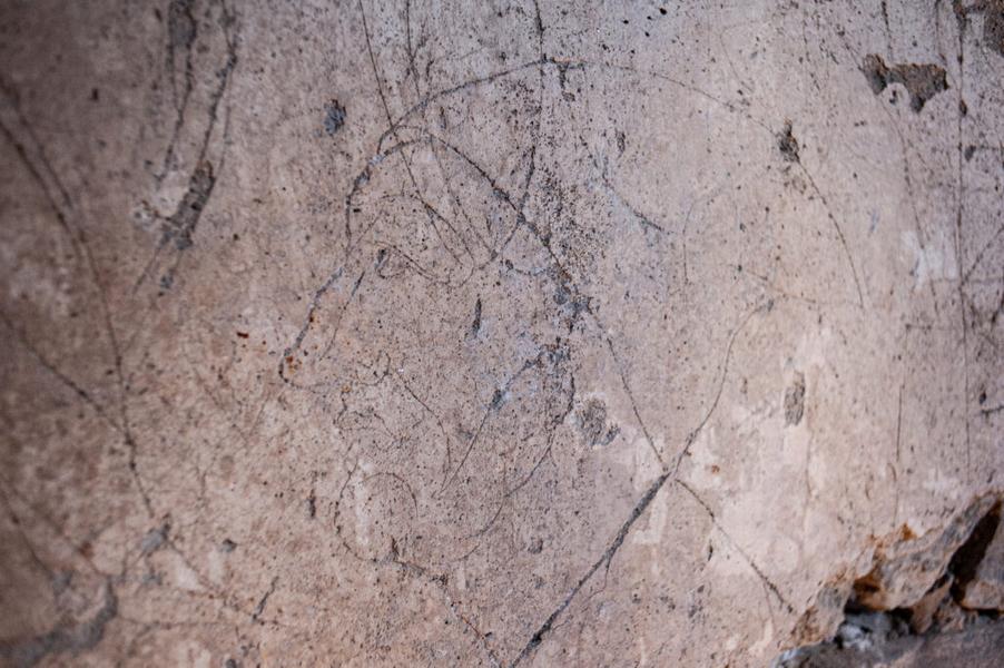 Visite insolite : Face au mur, découverte des graffitis du Château