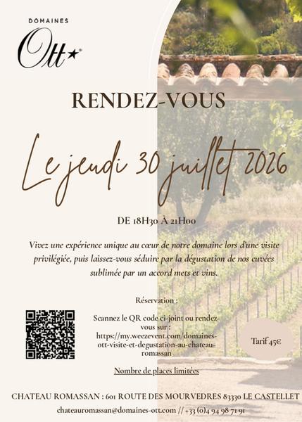 Rendez-vous au Domaine Ott._Le Castellet