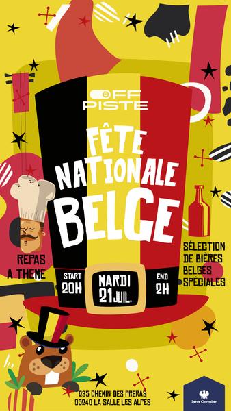 Belgian National Day at Off Piste