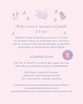 Atelier Conte & Musique en famille
