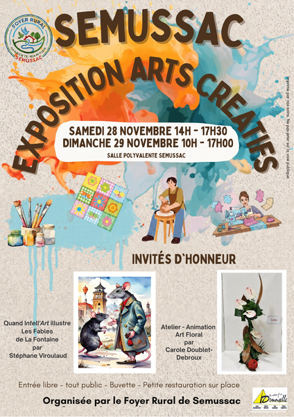 Exposition arts créatifs