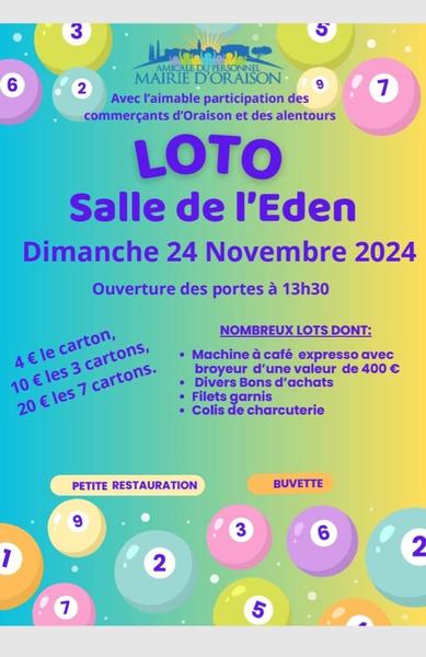 Loto Le 24 nov 2024