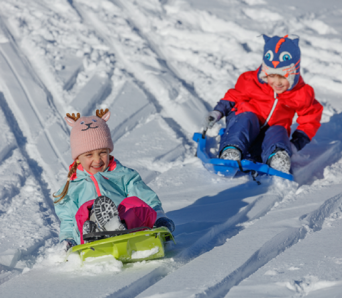 Piste de luge les Planets - Mont-Saxonnex_Mont-Saxonnex
