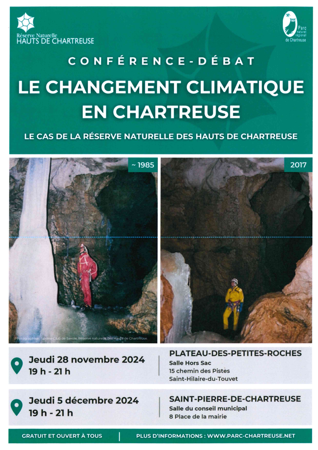 Conférence-débat : Le changement climatique en Chartreuse_Saint-Pierre-de-Chart…