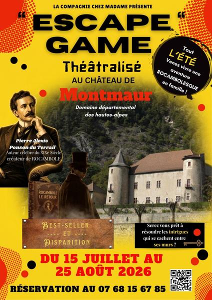 Escape game théâtralisé au Château de Montmaur
