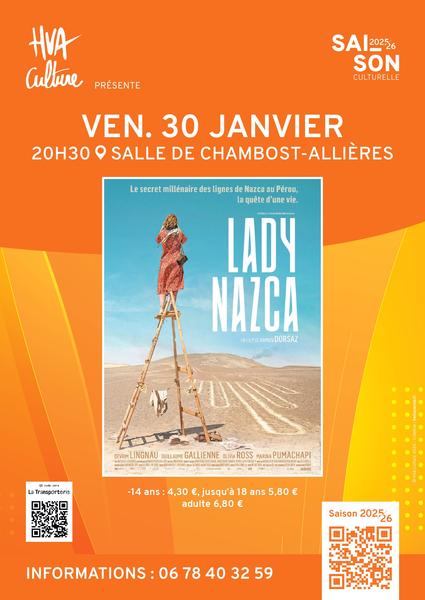 Cinéma : Lady NAZCA