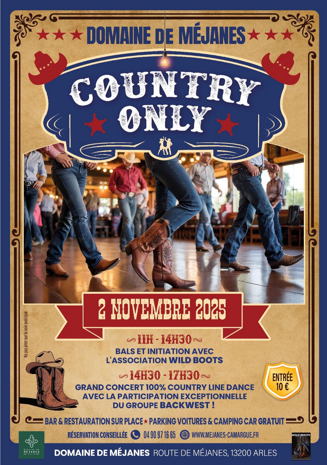 Journée country au Domaine de Méjanes
