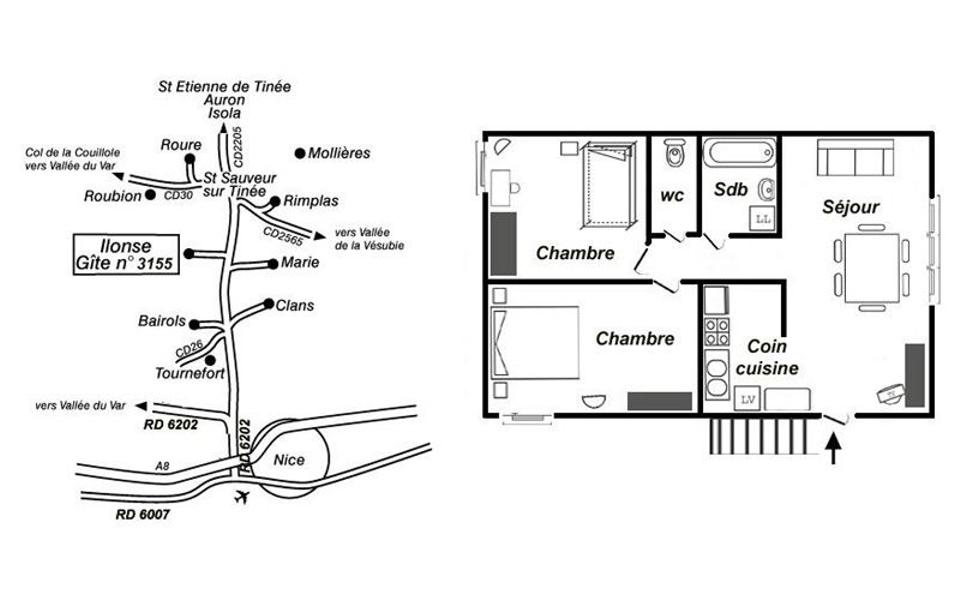 Gîte La Colle d'Ilonse-Plan-Ilonse-Gîtes de France des Alpes-Maritimes