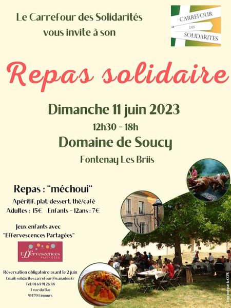 Repas Solidaire du Carrefour des Solidarités